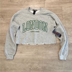 Prince Peter Collection London Cropped Pullover Size Small NWT